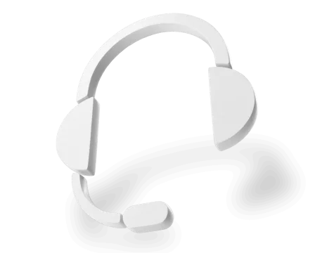 a white headphones